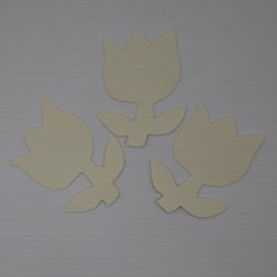 Kwiat tulipan 3,5cm wz1