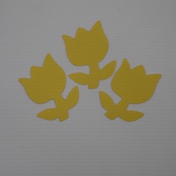 Kwiat tulipan 3,5cm wz1