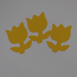 Kwiat tulipan 3,5cm wz1