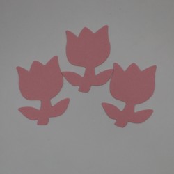 Kwiat tulipan 3,5cm wz1