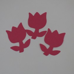 Kwiat tulipan 3,5cm wz1