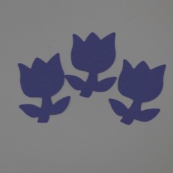 Kwiat tulipan 3,5cm wz1