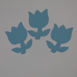 Kwiat tulipan 3,5cm wz1