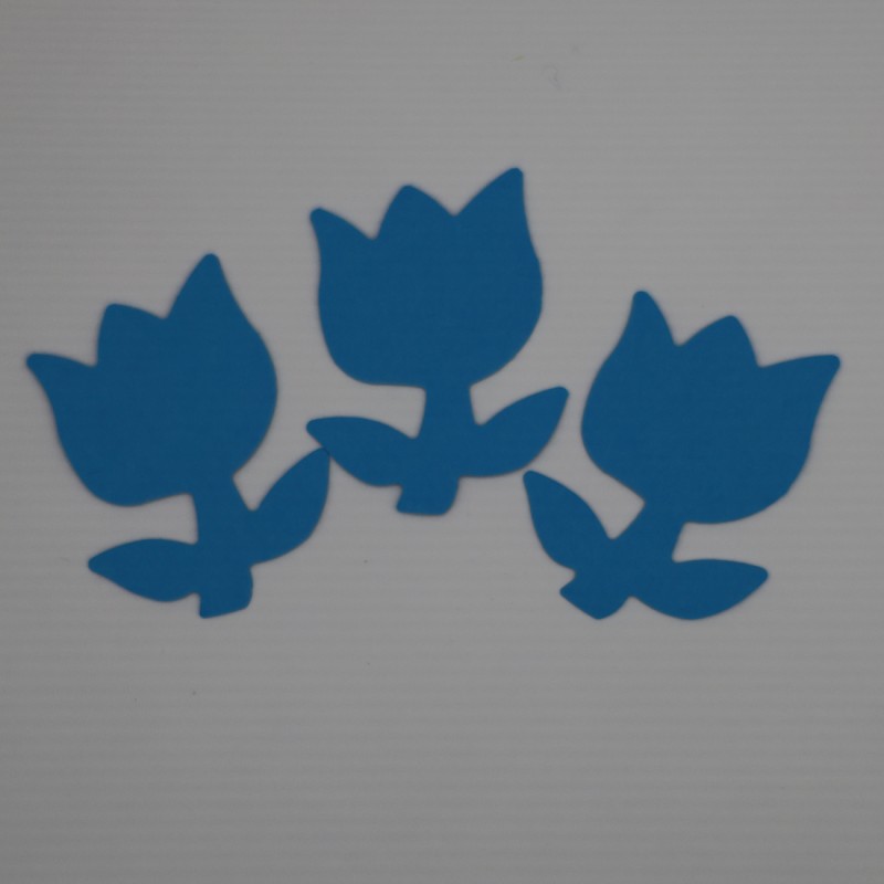 Kwiat tulipan 3,5cm wz1