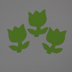 Kwiat tulipan 3,5cm wz1