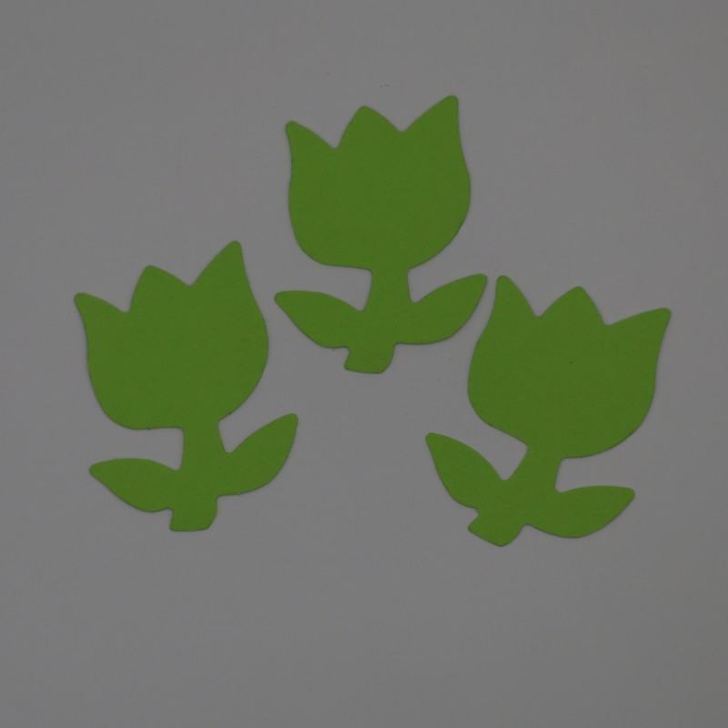 Kwiat tulipan 3,5cm wz1