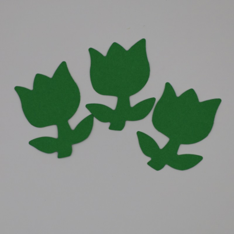 Kwiat tulipan 3,5cm wz1