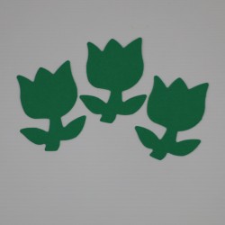 Kwiat tulipan 3,5cm wz1