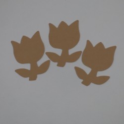 Kwiat tulipan 3,5cm wz1