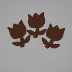 Kwiat tulipan 3,5cm wz1