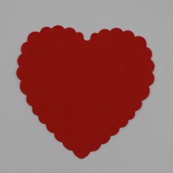 serce z falbanką 4,5cm wz1