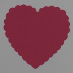 serce z falbanką 4,5cm wz1