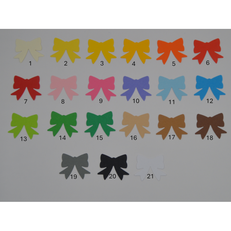 Kokardka z papieru, do scrapbookingu, zabaw plastycznych