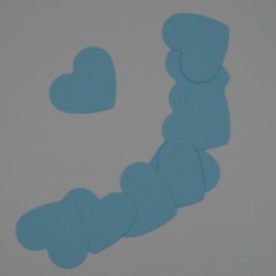 scrapki w kształcie serca, romantyczne dekoracje kreatywne