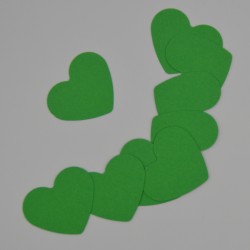 scrapki w kształcie serca, romantyczne dekoracje kreatywne